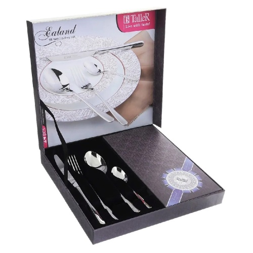 Набор столовых приборов 24пр ИЛЕНД глянцевые Taller TR-21603 фото 6