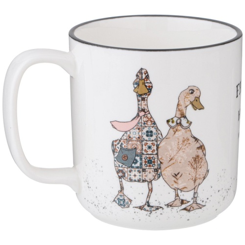 Кружка фарфор 480мл FAMILY FARM ГУСИ Lefard 263-1334 фото 3