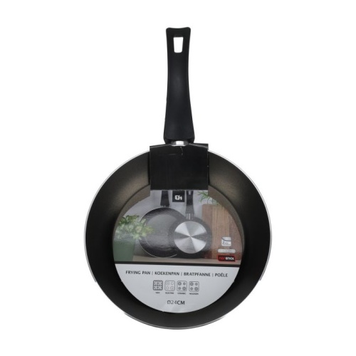 Сковорода 24см Купман BLACK штампованный алюм. АП 11000030 фото 2