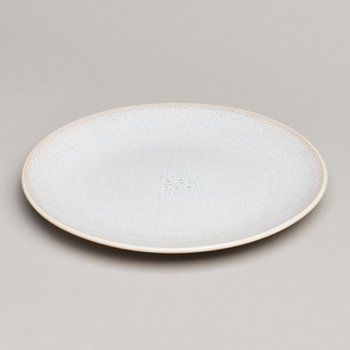 Тарелка обеденная керамика 27см CROCUS бежевый Bronco 577-218 фото 2