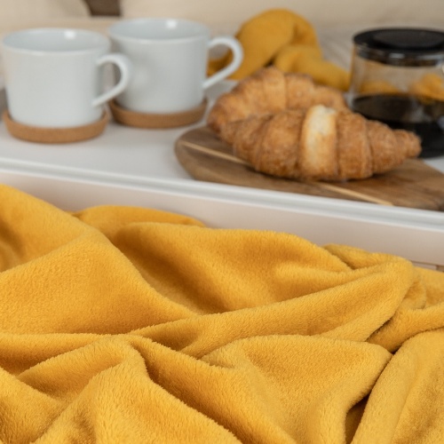 Плед 140*200см фланель ЖЕЛТЫЙ Absolute TF FNP Y 1420 фото 4 Плед 140*200см фланель ЖЕЛТЫЙ Absolute TF FNP Y 1420 фото 4