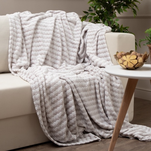 Плед 150*200см фланель СЕРЫЙ Absolute TF FNAC GY8 036/1520 NC фото 5