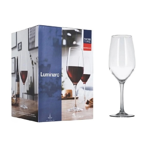Набор бокалов для вина 4шт 580мл ВРЕМЯ ДЕГУСТАЦИЙ БОРДО Luminarc P6815 фото 2