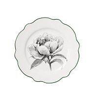 Тарелка десертная фарфор 19см ФЛОРЕС Home Queen 77414