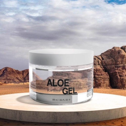 Гель для тела ROSLIN 300мл Моментальное увлажнение с алоэ фото 2