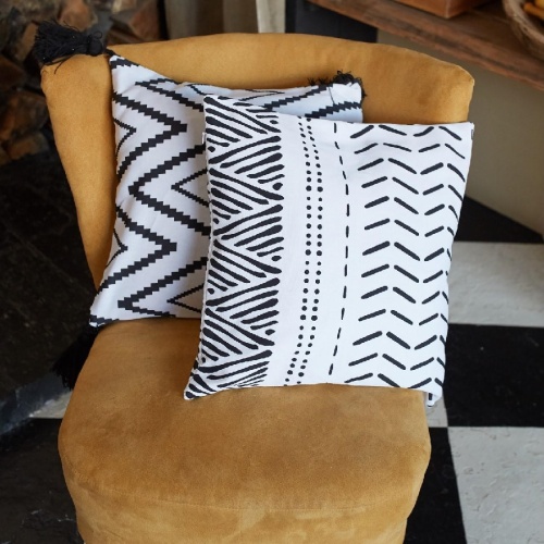 Наволочка декоративная 40*40см рогожка МАРОККО с кисточками вид 2 Этель 5388960 фото 3