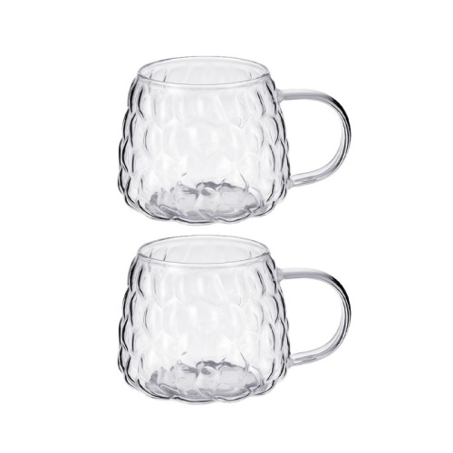 Набор кружек стекло 2шт 400мл FRANCO Regent 93-FR-BR-02-400 Набор кружек стекло 2шт 400мл FRANCO Regent 93-FR-BR-02-400