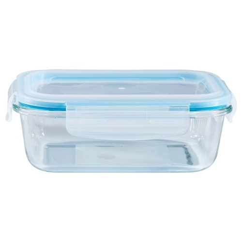 Контейнер прямоугольный 1,04л стекло СИНИЙ Appetite SL1040RB фото 2