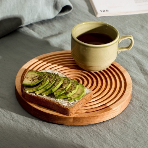 Доска сервировочная берёза 20см КУХНИ МИРА ОЛИМП Adelica 9093786 фото 3