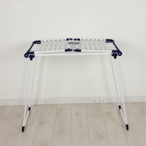 Сушилка для белья 25м QUATRO напольная (бело-синий) Joy Home 15025 фото 7