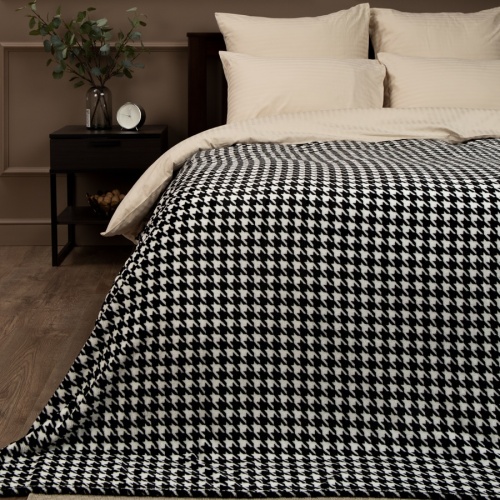 Плед 150*200см фланель ГУСИНАЯ ЛАПКА Absolute TF FN F143 a1520 фото 2