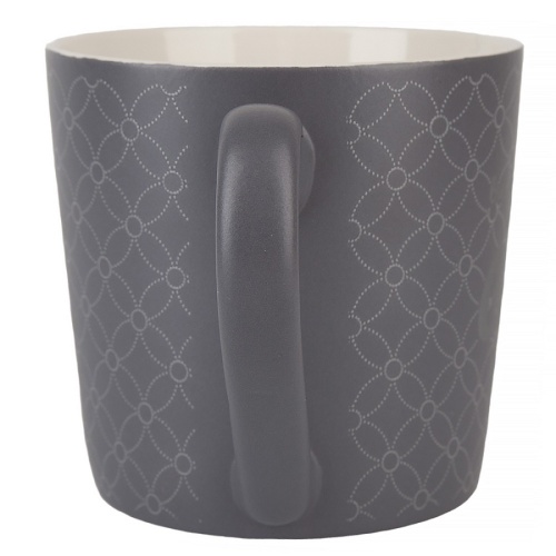 Кружка фарфор 390мл COFFEE СЕРЫЙ Nouvelle Home 1620196-3 фото 2