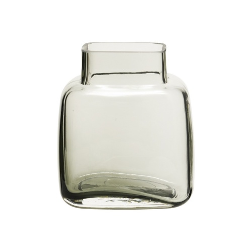 Ваза стекло 12,7*8*14,7см СЕРЫЙ Магамакс Ekg-11 фото 2