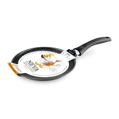 Сковорода блинная 24см Нева GRANITE литой алюм. АП NG6224 фото 2