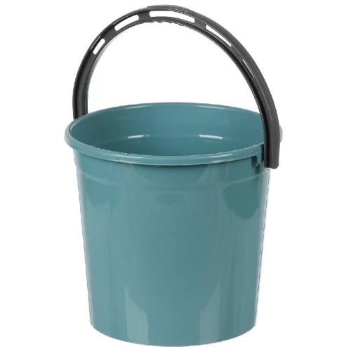 Ведро без крышки 10л бирюзово-синий Violet 011055 фото 2