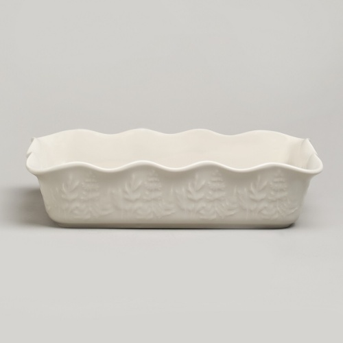 Форма для запекания керамика 28,5*18см BEIGE прямоугольная Agness 780-123 фото 2