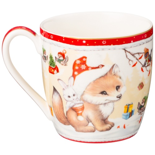 Кружка фарфор 250мл НОВОГОДНЯЯ ЁЛКА Lefard 85-1931 фото 3