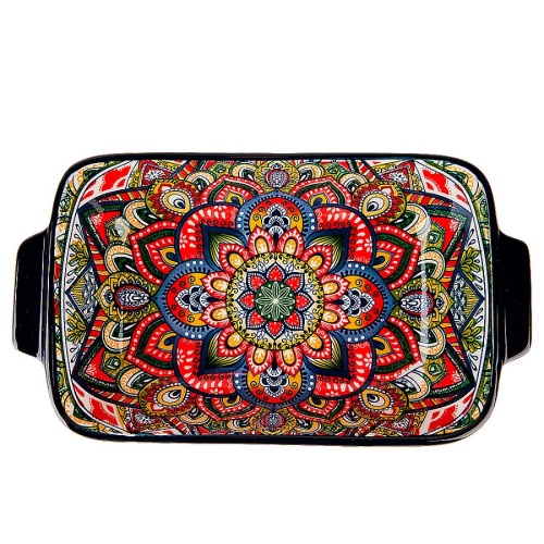 Форма для запекания фарфор 22,5*12,5см ARABESQUE прямоугольная Nouvelle Home 0860218 фото 2