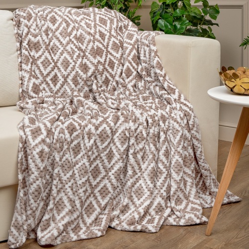 Плед 200*220см фланель БЕЖЕВЫЙ Absolute TF FNJp BE-GY3 006/2022 NC фото 4 Плед 200*220см фланель БЕЖЕВЫЙ Absolute TF FNJp BE-GY3 006/2022 NC фото 4