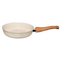 Сковорода 22см Традиция ВАНИЛЬ литой алюм. АП со съем. ручкой ТВ2225