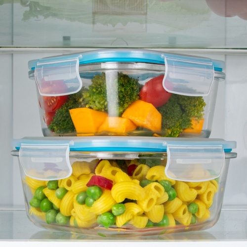 Контейнер квадратный 0,52л стекло СИНИЙ Appetite SL520SB фото 6 Контейнер квадратный 0,52л стекло СИНИЙ Appetite SL520SB фото 6