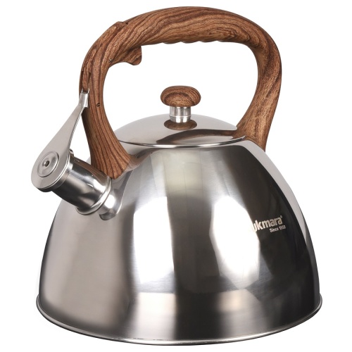 Чайник нерж. сталь 3,0л Kukmara WOOD автоподъем крышки индукция kuk-07/3103422 фото 2