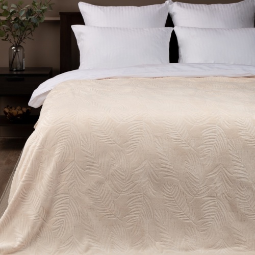 Плед 150*200см фланель I-Листья КРЕМОВЫЙ Absolute TF FNE CR1 1520 11-0110 фото 2 Плед 150*200см фланель I-Листья КРЕМОВЫЙ Absolute TF FNE CR1 1520 11-0110 фото 2