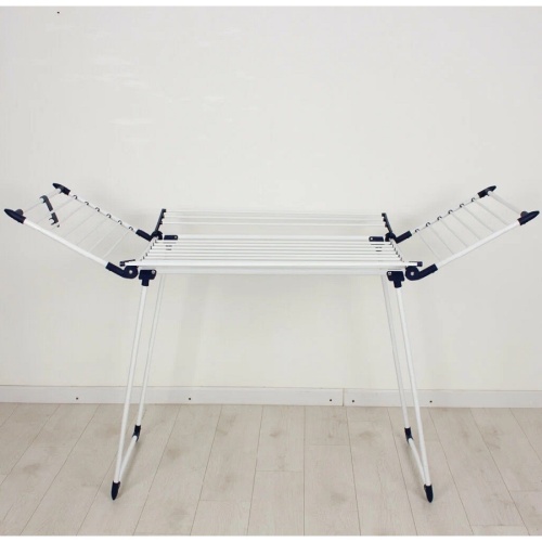 Сушилка для белья 25м QUATRO напольная (бело-синий) Joy Home 15025 фото 5