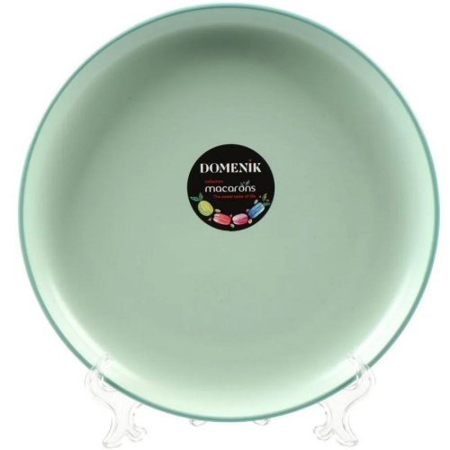 Тарелка обеденная керамика 24см MACARONS Domenik DM7000 фото 2