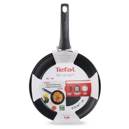 Сковорода 26см Tefal STRENGTH алюм. АП 9100052160 фото 4