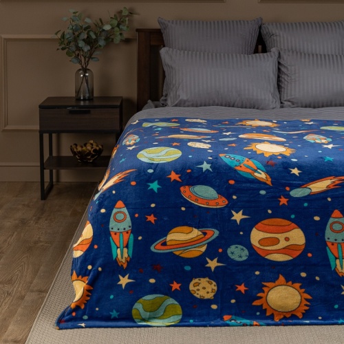 Плед 110*140см фланель КОСМОС Absolute TF FN 907 1114 фото 2 Плед 110*140см фланель КОСМОС Absolute TF FN 907 1114 фото 2