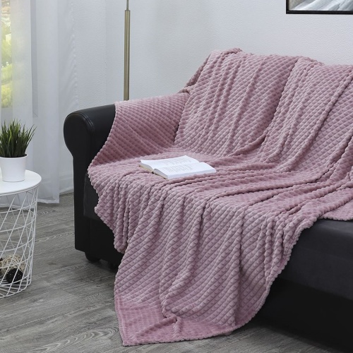 Плед 200*220см фланель РОЗОВЫЙ Absolute FF FNJq PI5 2022 15-1906 фото 3