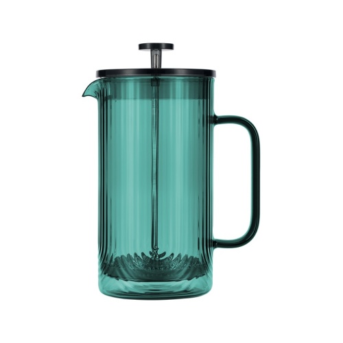Френч-пресс 1000мл Regent FRANCO GREEN боросил. стекло нерж. сталь 80-001 фото 2