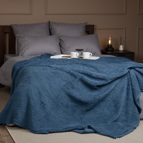 Плед 150*200см мех СИНИЙ Texrepublic TCH SH BL2(BL1) 1520 17-4023 фото 2 Плед 150*200см мех СИНИЙ Texrepublic TCH SH BL2(BL1) 1520 17-4023 фото 2