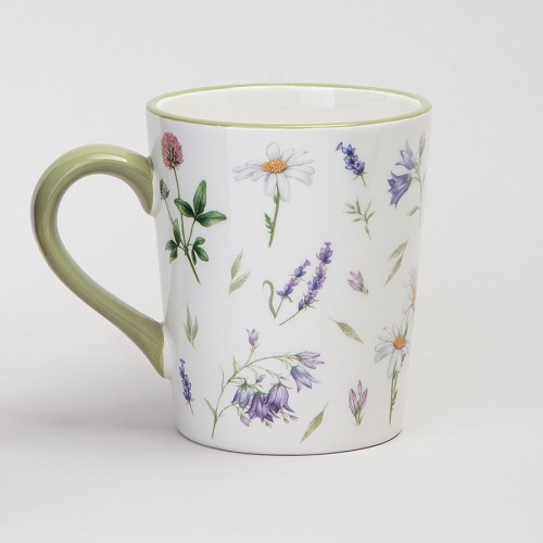 Кружка керамика 400мл FLOWER STORY Agness 358-2169 фото 2