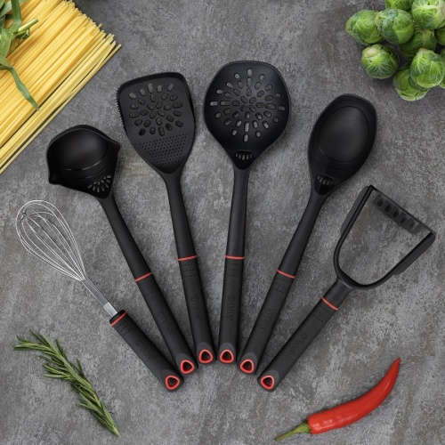 Лопатка пластиковая 35,5см ТЕНДЕНЦИЯ с прорезями Taller TR-51425 фото 3