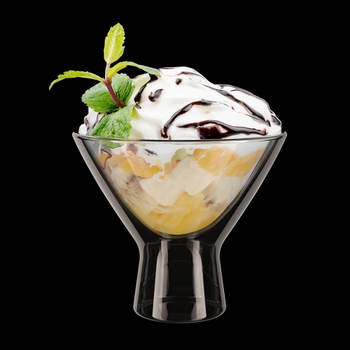 Креманка с двойными стенками 200мл DOLCE Qwerty 74021 1/12 фото 3 Креманка с двойными стенками 200мл DOLCE Qwerty 74021 1/12 фото 3