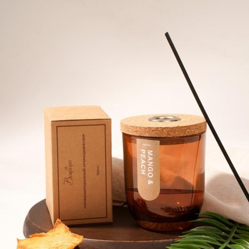 Аромадиффузор 100мл MANGO&PEACH Магамакс YJC-9 фото 2