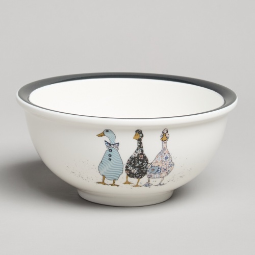 Салатник фарфор 15см 500мл FAMILY FARM ГУСИ Lefard 263-1280 фото 2