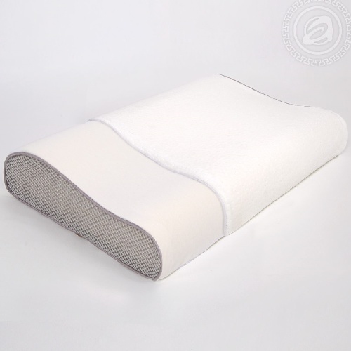 Подушка 25*40см MEMORY FOAM PILLOW ортопедическая S-образная Арт Постель фото 2