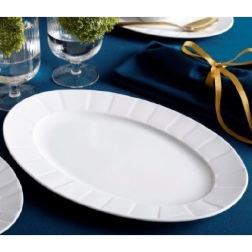 Блюдо из фарфора 24см OKTAWA овальное Cmielow A20002/0562990 фото 2