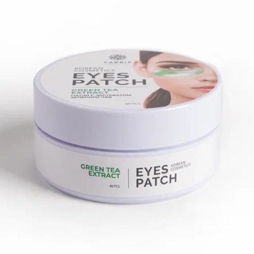 Патчи гидрогелевые FABRIK COSMETOLOGY 60шт с экстрактом зеленого чая фото 2 Патчи гидрогелевые FABRIK COSMETOLOGY 60шт с экстрактом зеленого чая фото 2