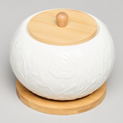 Сахарница фарфор 450мл 12*9,5см MEADOW на подставке Lefard 587-208 фото 2 Сахарница фарфор 450мл 12*9,5см MEADOW на подставке Lefard 587-208 фото 2