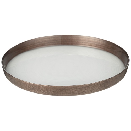 Тарелка десертная стекло 21см PRO-STYLE BLUE Аксам 339-405 фото 2