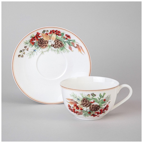 Чайная пара фарфор 300мл МОРОЗКО Lefard 85-2060 фото 3