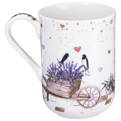 Кружка фарфор 330мл ЛАВАНДОВЫЕ КОТЫ Lefard 425-177 фото 2