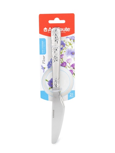 Набор ножей столовых 2шт FLEUR Attribute ACF342 фото 2