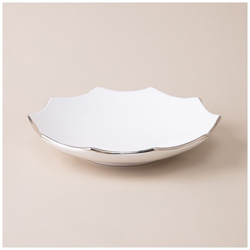 Блюдо из керамики 25см ДИАМАНД сервировочное Lefard 763-163 фото 2 Блюдо из керамики 25см ДИАМАНД сервировочное Lefard 763-163 фото 2