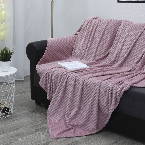 Плед 150*200см фланель РОЗОВЫЙ Absolute FF FNJq PI5 1520 15-1906 фото 3