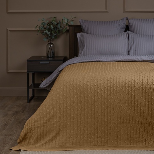 Плед 180*200см акрил PRIMO БЕЖЕВЫЙ Buenas Noches SV lta Primo 1820 BE фото 2